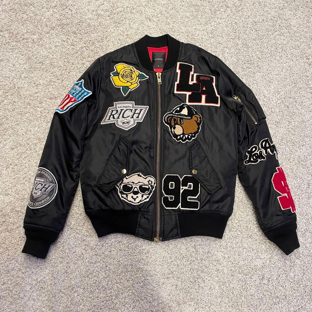 JOYRICH MA-1 ボンバージャケット ワッペン S