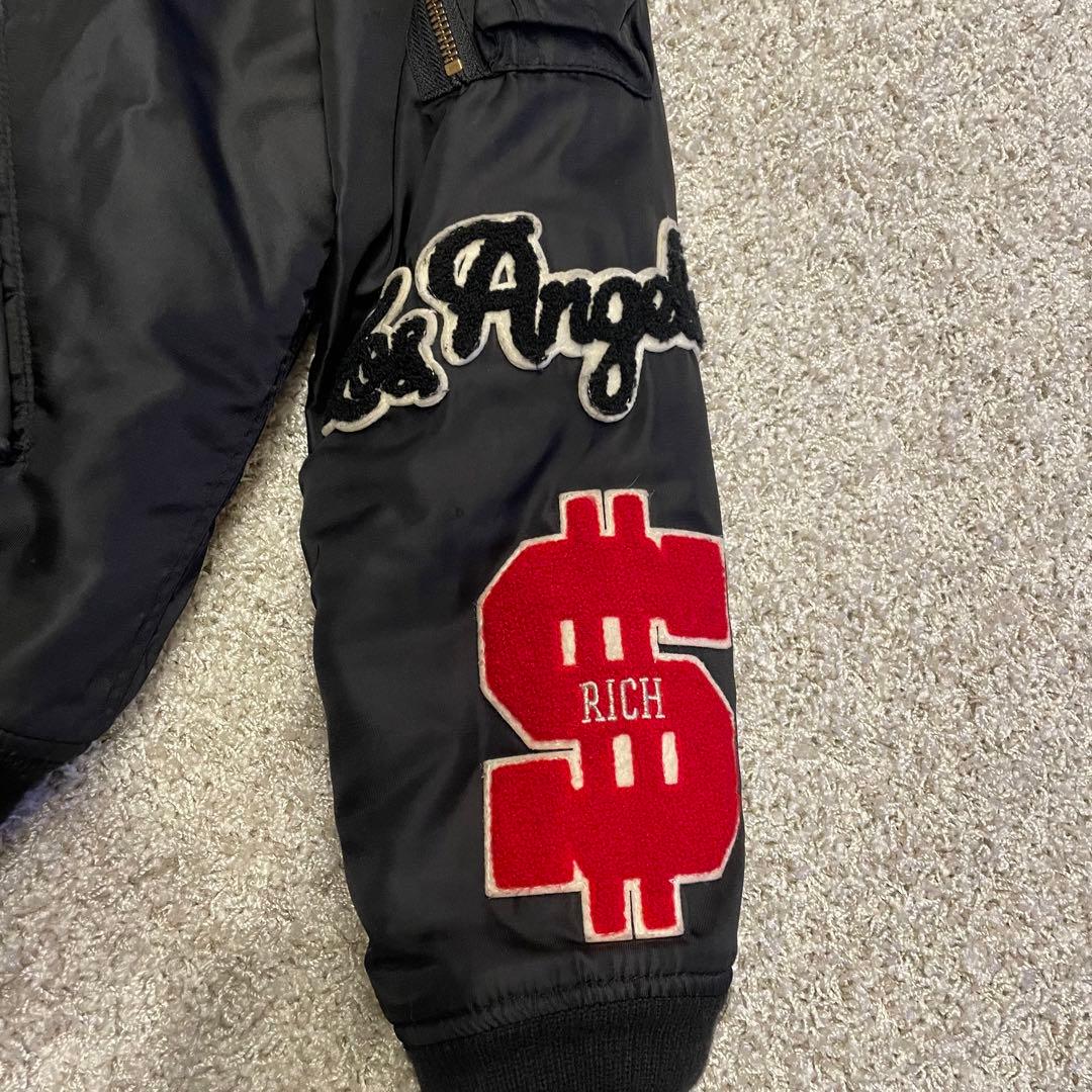JOYRICH MA-1 ボンバージャケット ワッペン Sの写真6枚目
