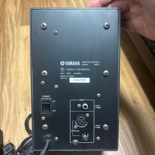 YAMAHA MSP3 モニタースピーカー2個セットの写真3枚目