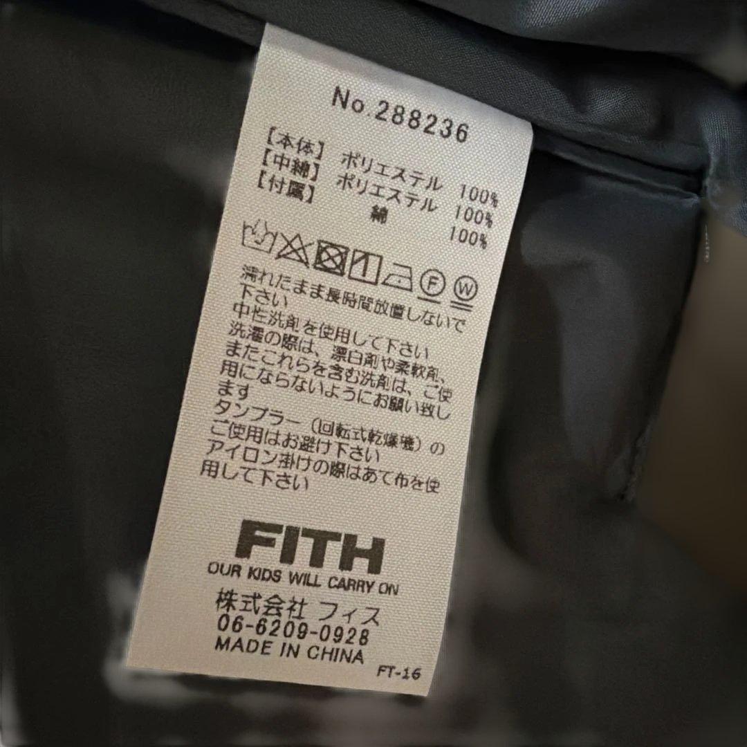 FITH キルティングジャケット 100センチ　オリーブグリーンの写真8枚目