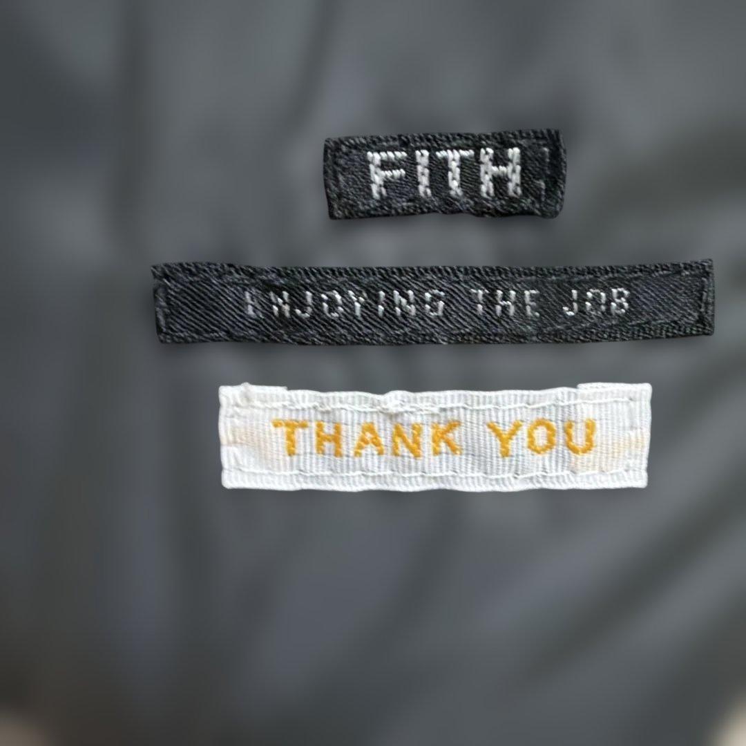 FITH キルティングジャケット 100センチ　オリーブグリーンの写真9枚目