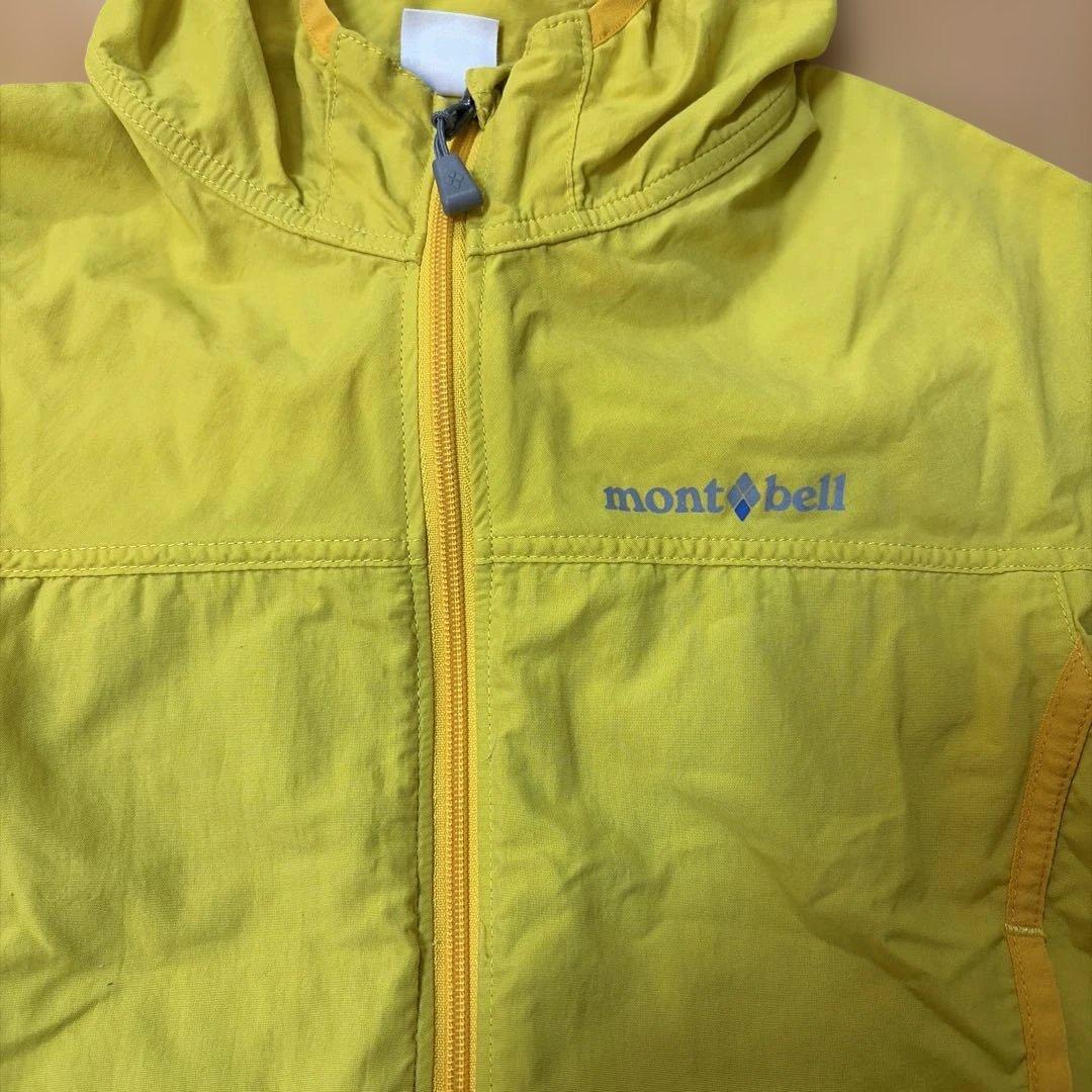 mont-bell キッズ ウィンドブレーカー　 80センチの写真3枚目