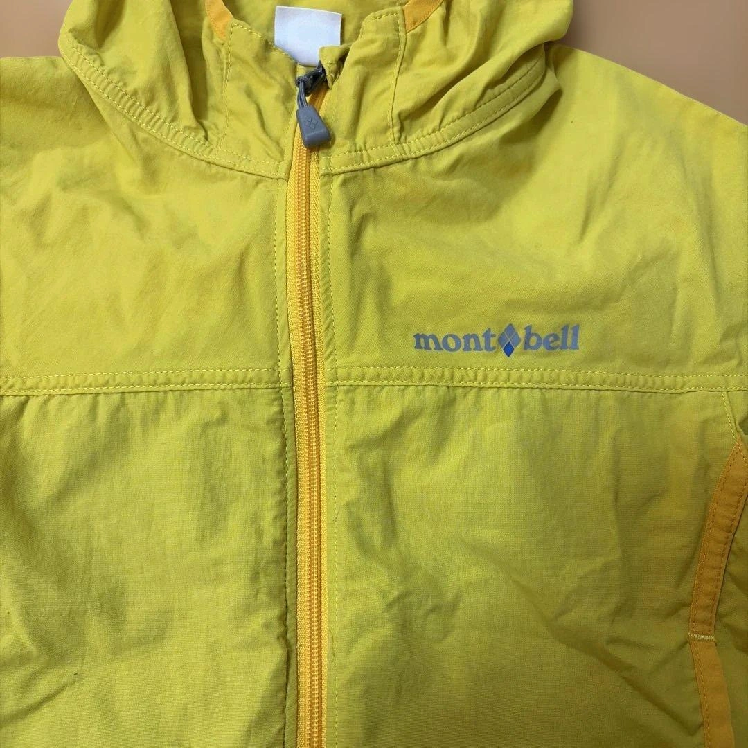 mont-bell キッズ ウィンドブレーカー 80センチの写真3枚目
