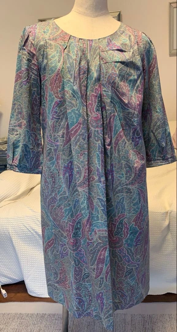 美品 アマカ ペイズリー ワンピース 40 エトロがお好きな方にの写真2枚目