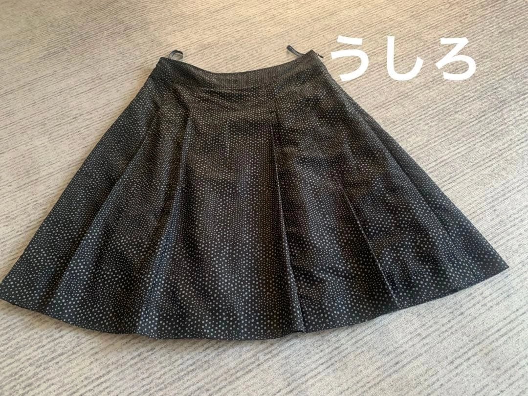 美品 バーバリー ロンドン ふんわりプリーツ スカート 36の写真8枚目