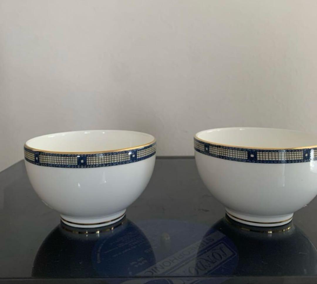 美品 WEDGWOOD サムライ 湯呑 SAMURAI ペア