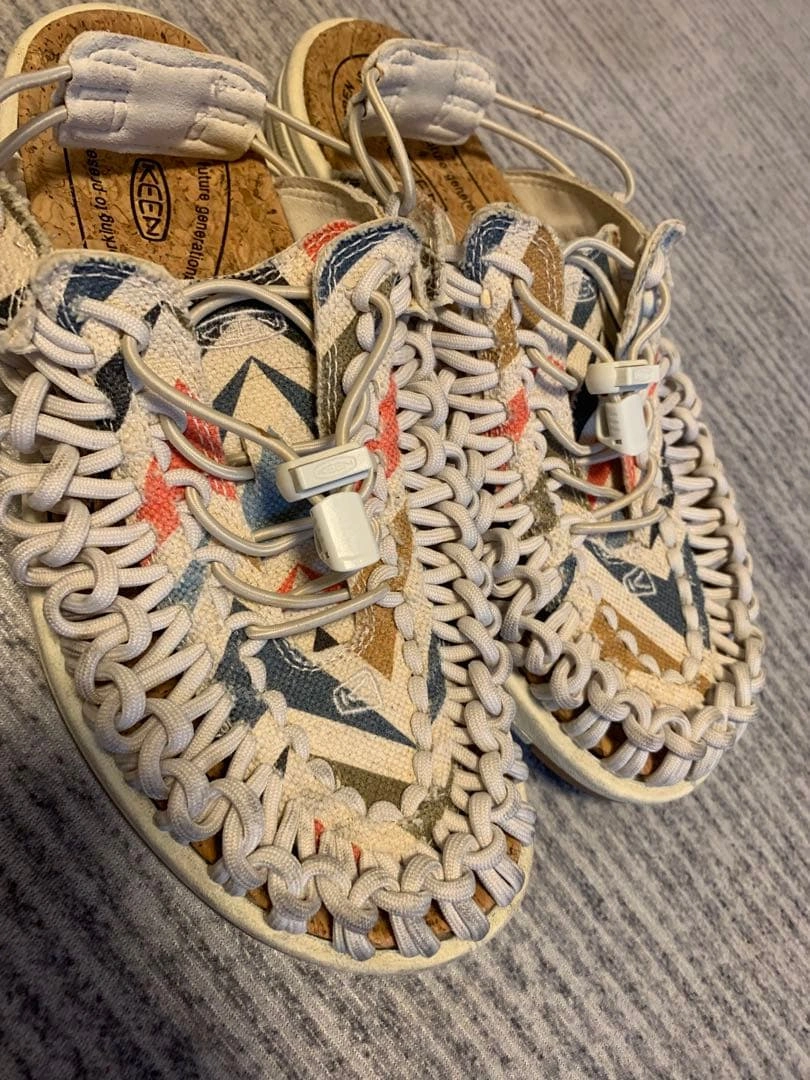 美品 KEEN キーン ズック サンダル 24.5の写真4枚目