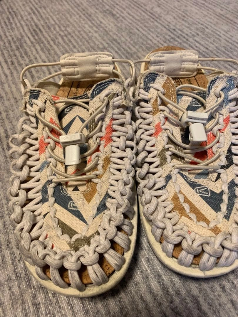 美品 KEEN キーン ズック サンダル 24.5の写真8枚目