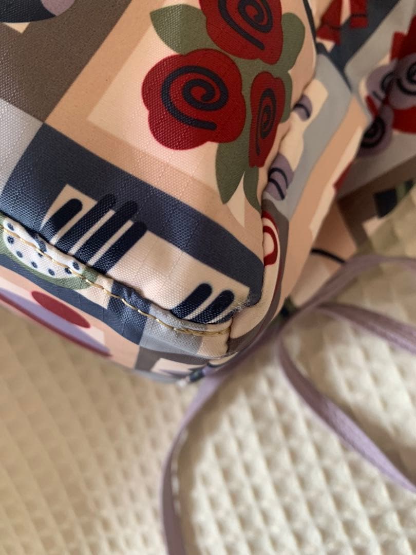 美品　LeSportsac トートバッグ ポーチ付の写真10枚目