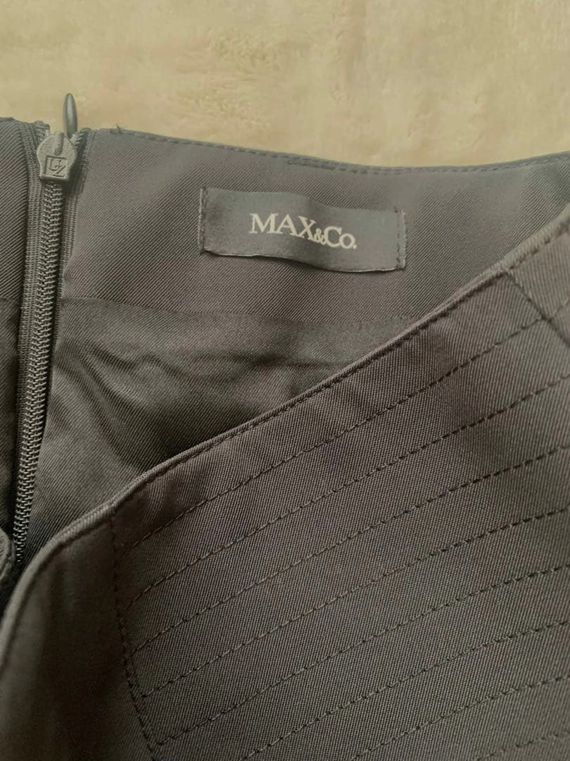 未使用 MAX&Co. タイトスカート ブラック 40の写真3枚目