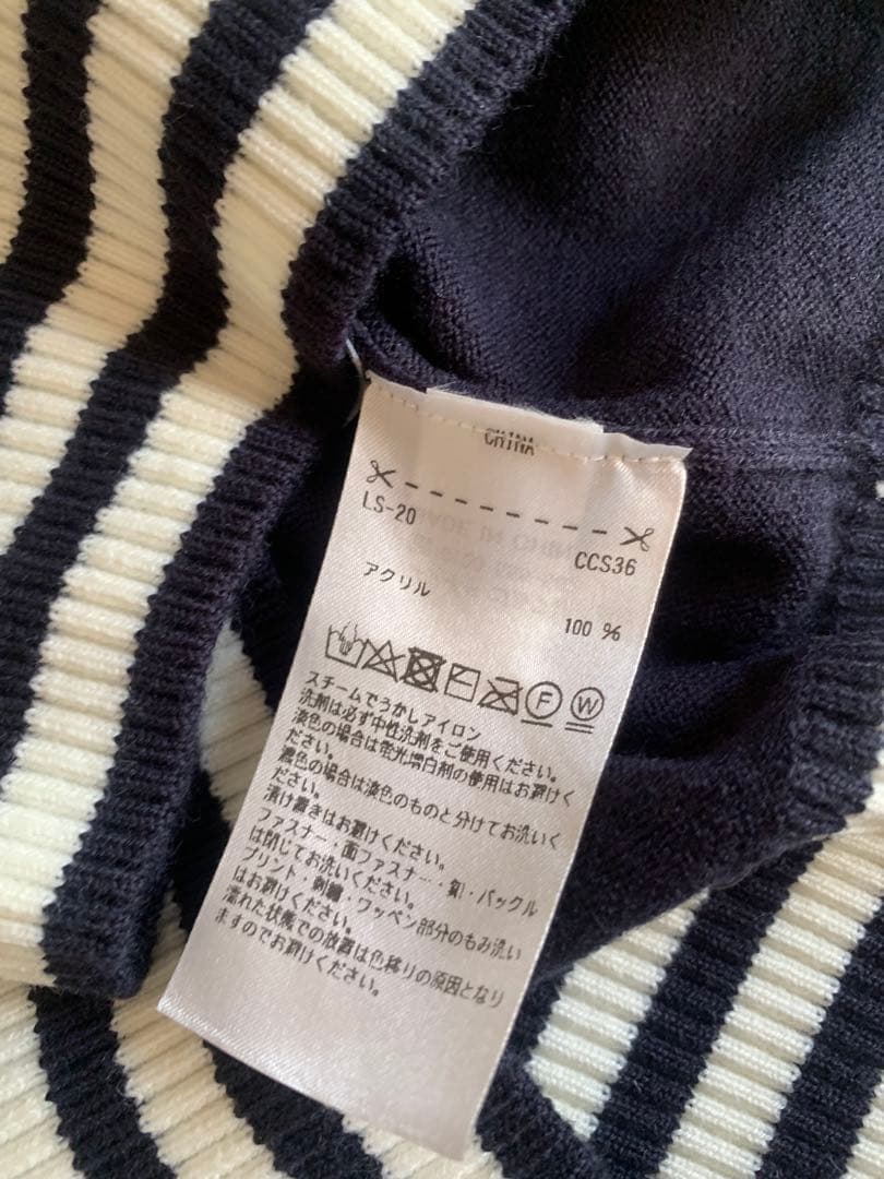 新品タグ付 adidas レディース ゴルフ ベスト ネイビー Mの写真5枚目