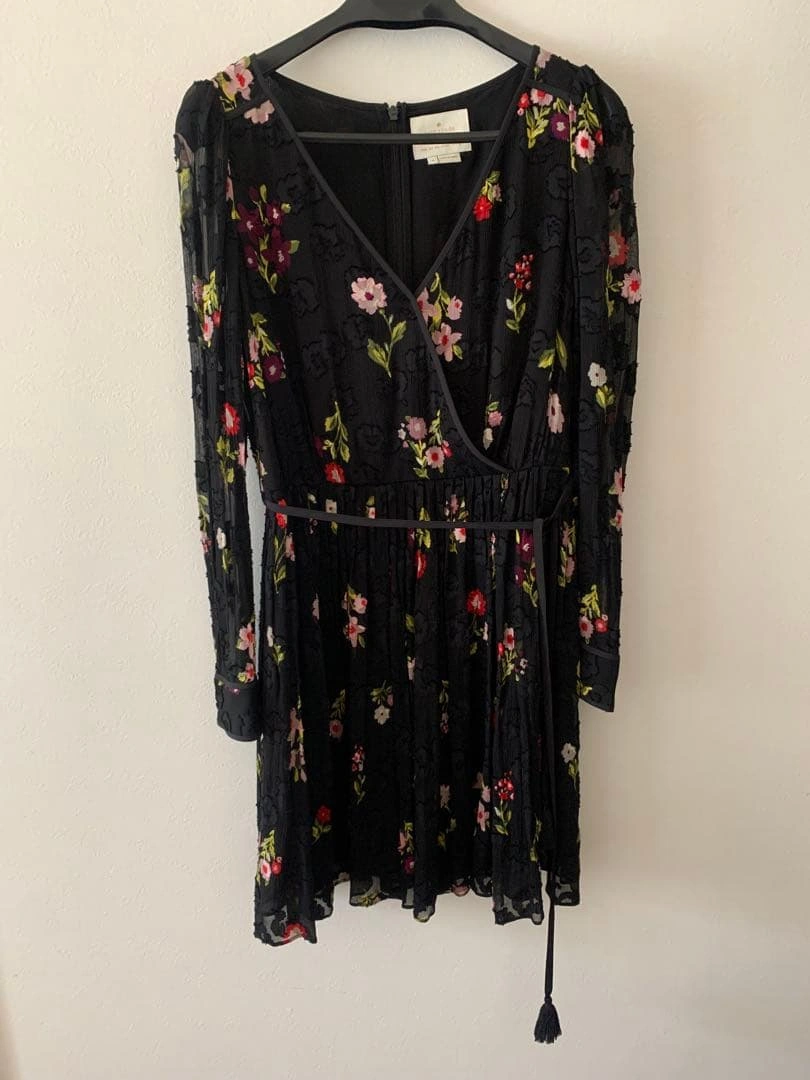 新品同様 kate spade new york 花柄ワンピース サイズ4の写真2枚目