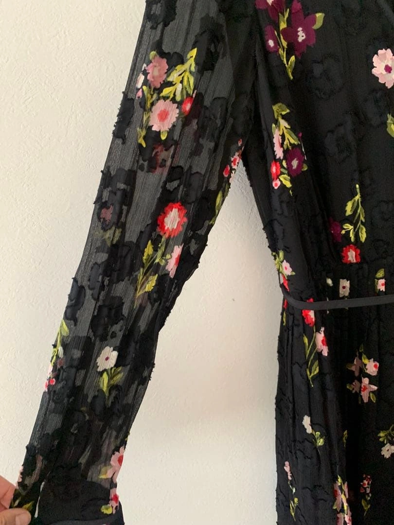 新品同様 kate spade new york 花柄ワンピース サイズ4の写真5枚目