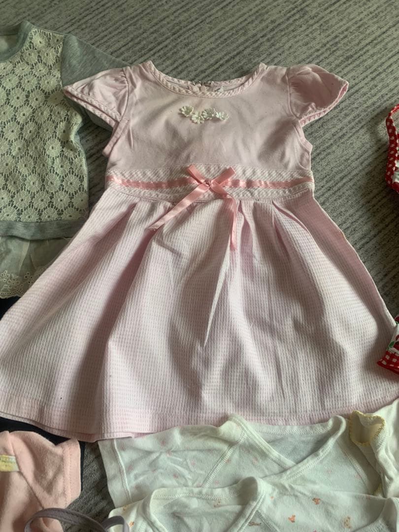 ベビー服　女の子　セット　60-80 フェイラー　ポンポワン　インポート　などの写真7枚目