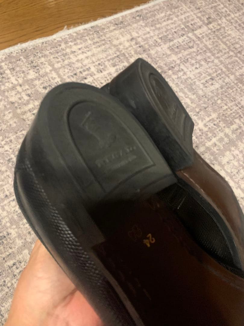 REGAL リーガル タッセルローファー 黒 24cmの写真5枚目