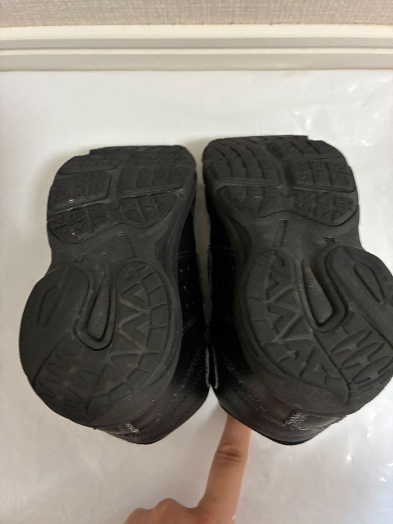 【美品】asics スクスク ブラック　15 アシックスの写真5枚目