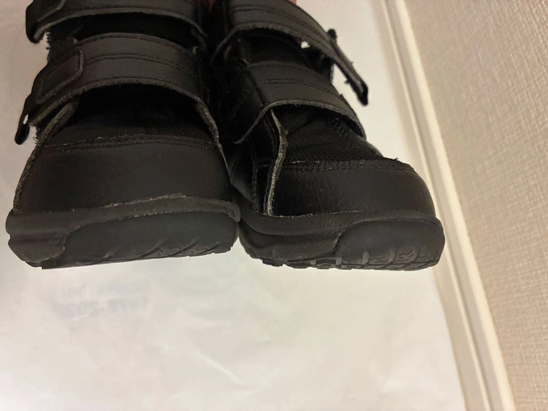 【美品】asics スクスク ブラック 15 アシックスの写真7枚目