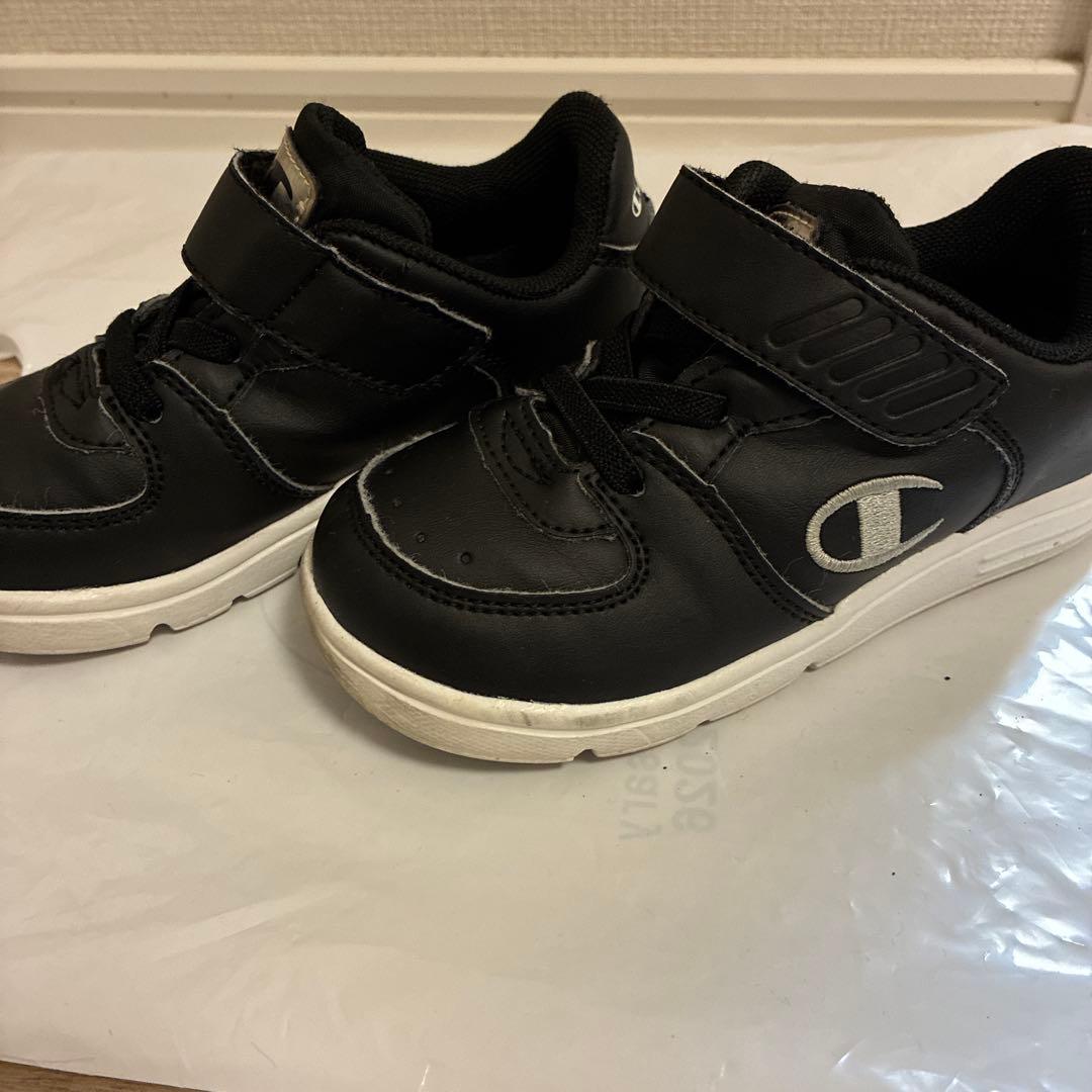 Champion キッズスニーカー ブラック　チャンピン　16.0 EEの写真2枚目