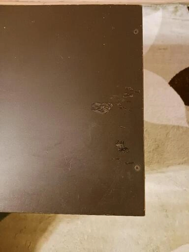ガラス扉のテレビ台◆黒◆約5km圏内+500円でお届けしますの写真5枚目