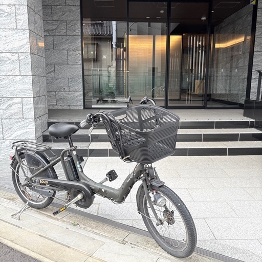 【整備済＆絶好調⚡️】ブリヂストン電動アシスト自転車/新品チェーン等交換済/ 17.4Ah(8.7Ah+8.7Ah)バッテリー②