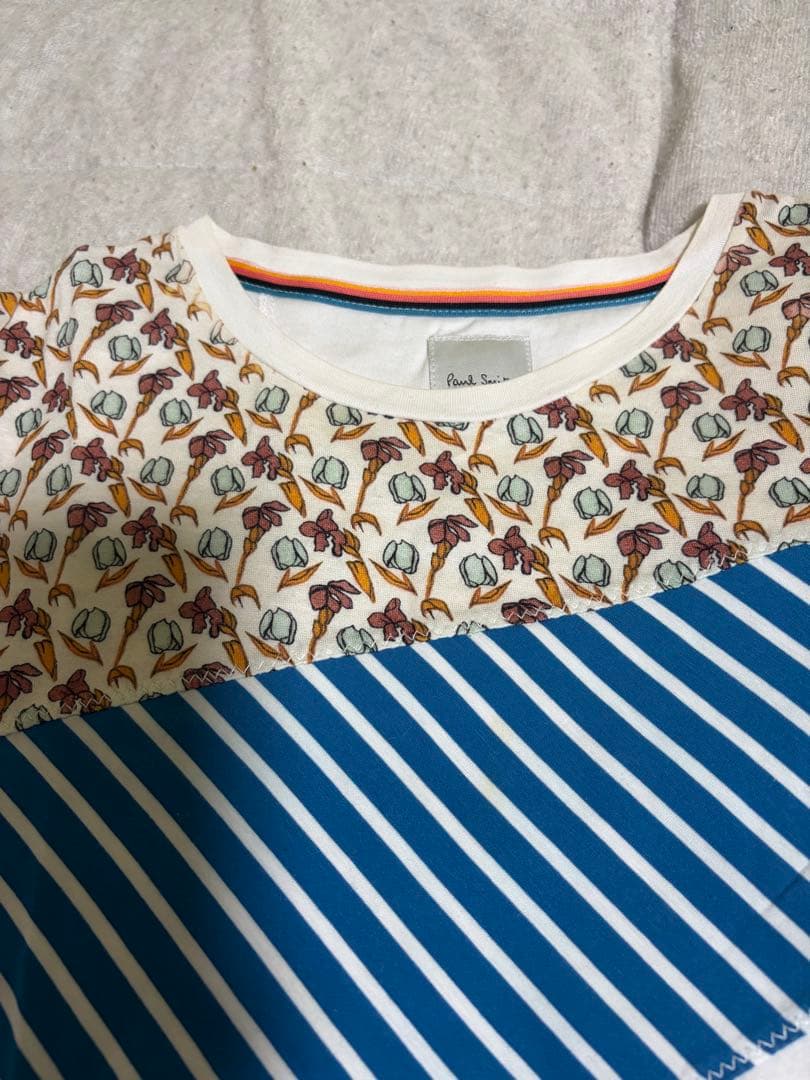 Paul Smith パッチワーク 半袖TシャツMの写真2枚目