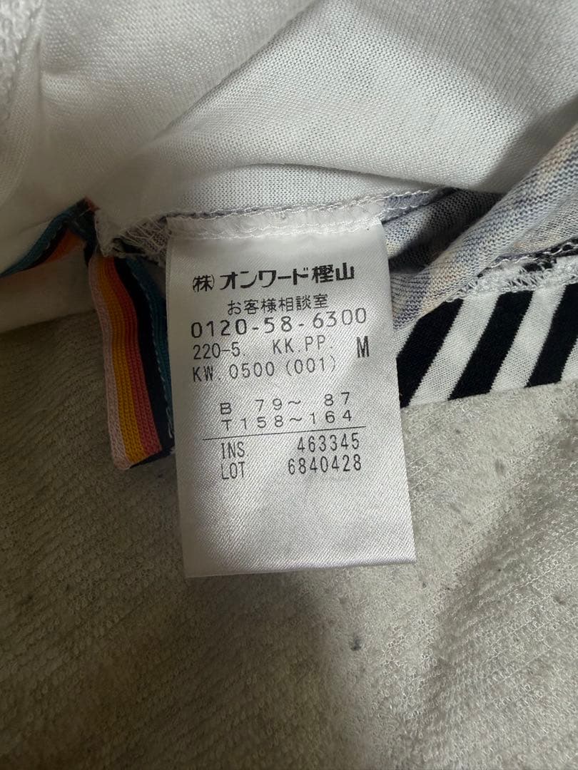 Paul Smith パッチワーク 半袖TシャツMの写真4枚目