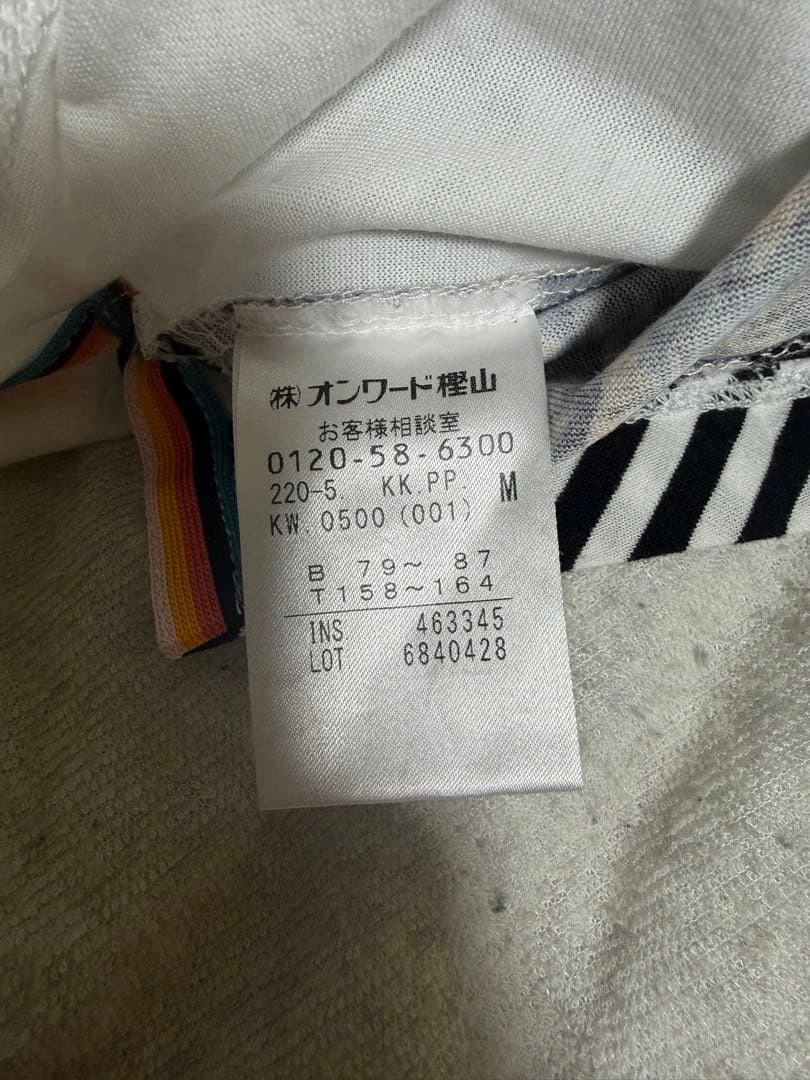 Paul Smith パッチワーク 半袖TシャツMの写真4枚目