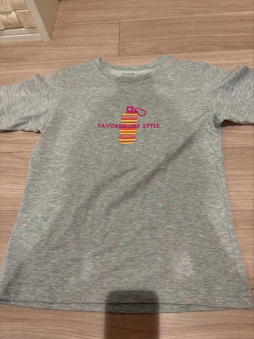 登山 1.2度着用phenix CLS 半袖Tシャツ グレーL