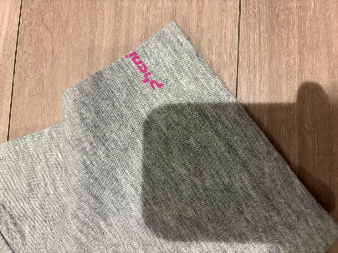 登山　1.2度着用phenix CLS 半袖Tシャツ グレーLの写真2枚目