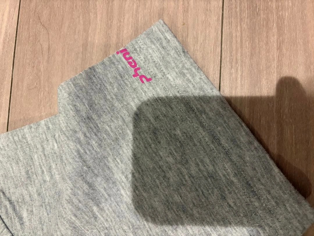登山 1.2度着用phenix CLS 半袖Tシャツ グレーLの写真2枚目