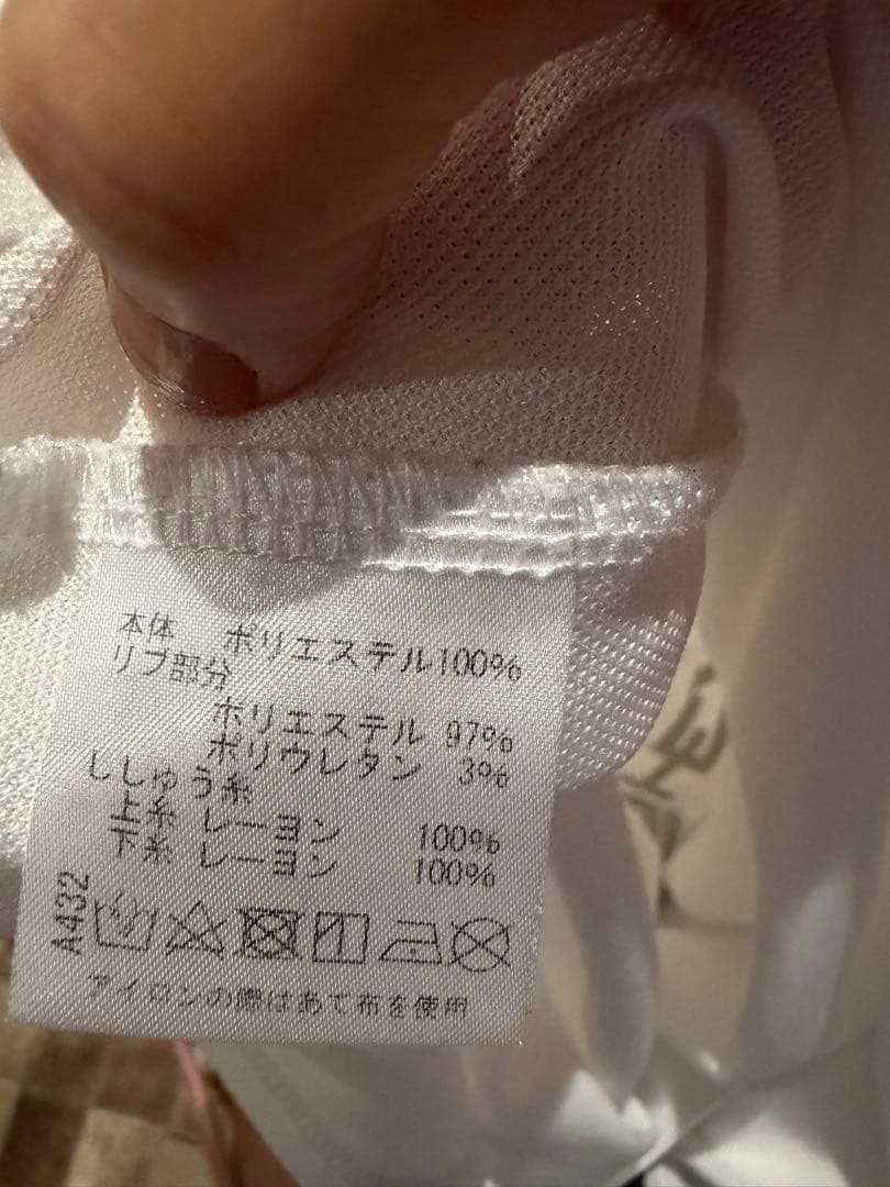 1.2度着用美品VIVA HEART レディース ゴルフポロシャツ 44の写真3枚目