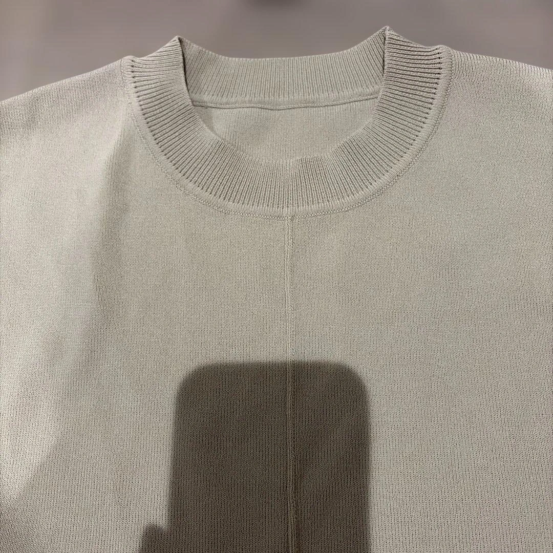 未使用VISノースリーブ ニット ベージュ系 フリーの写真2枚目