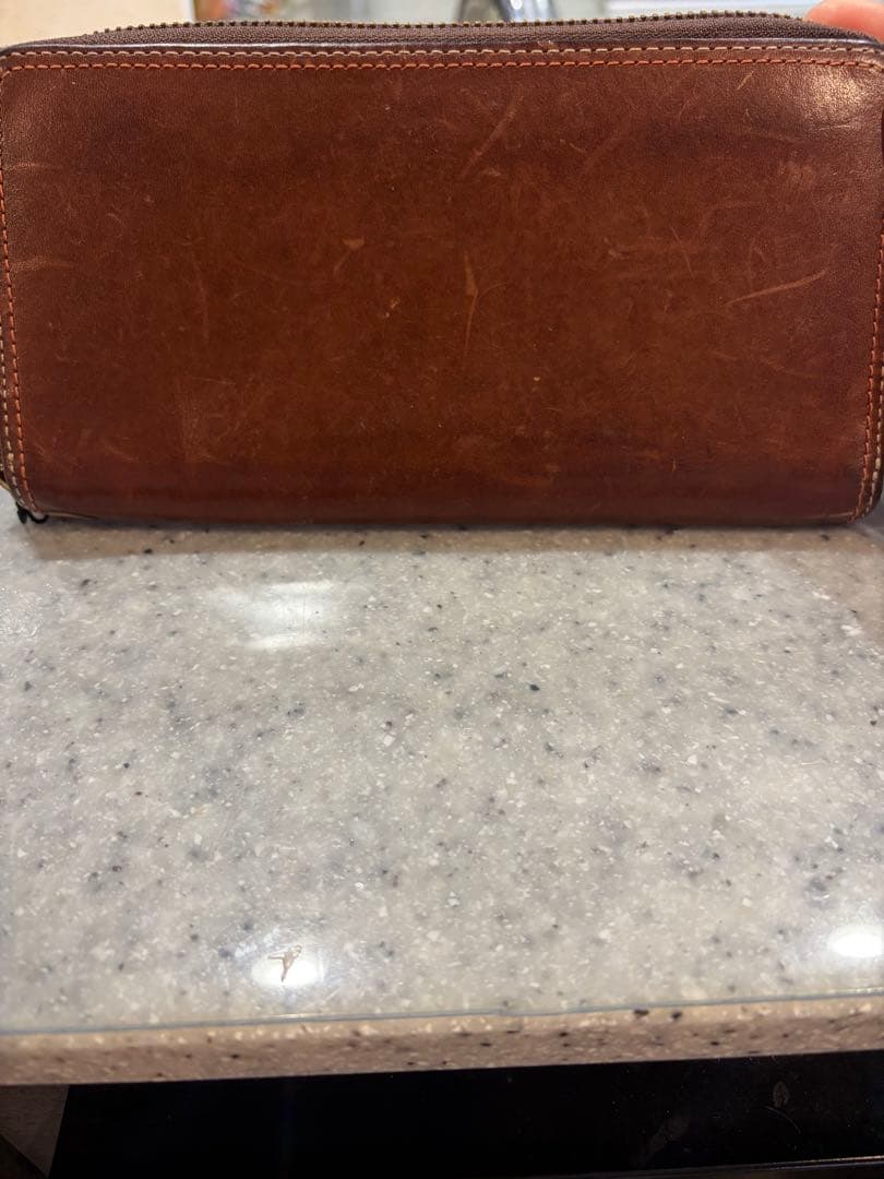 Paul Smith ポールスミス 長財布 ラウンドファスナー ブラウンの写真5枚目