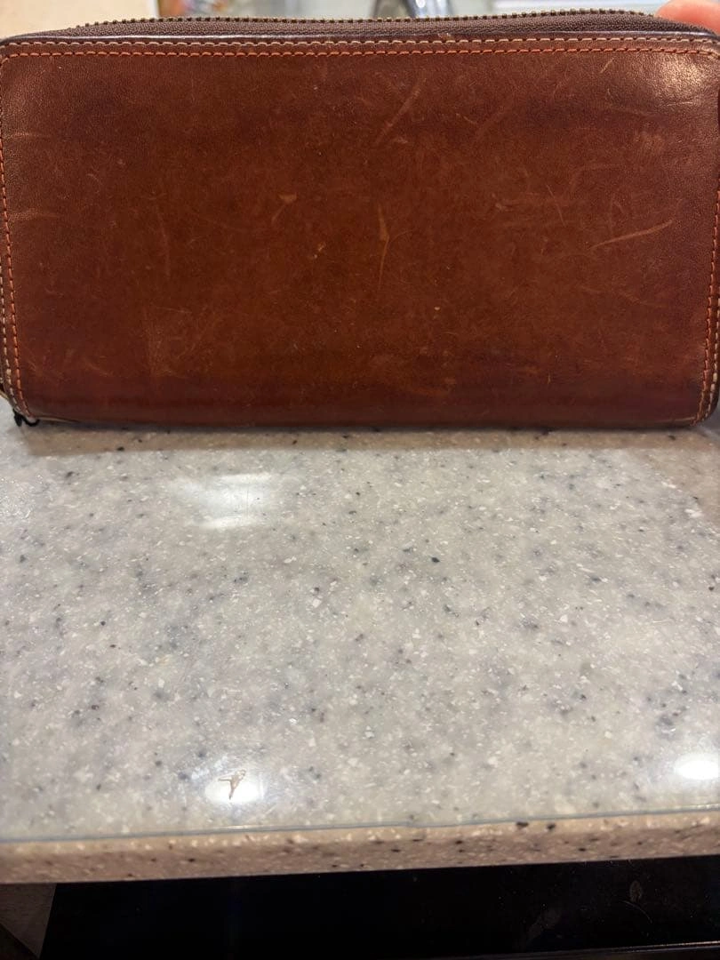 Paul Smith ポールスミス 長財布 ラウンドファスナー ブラウンの写真5枚目