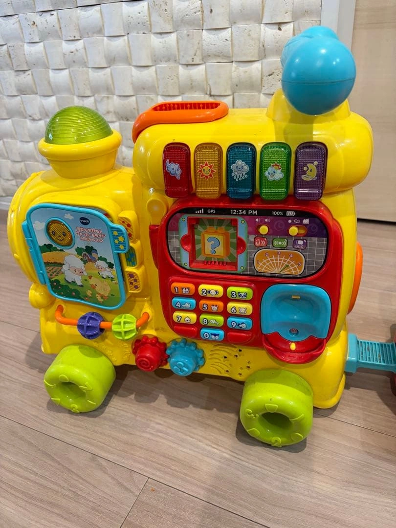 VTech ヴイテック バイリンガル遊びも学びも!ウォーカー&ライドABCの写真5枚目