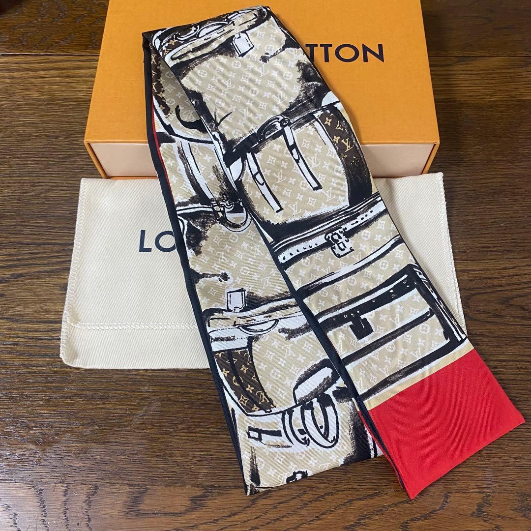 【新品】LOUIS VUITTON ルイヴィトン バンドートランク スカーフ