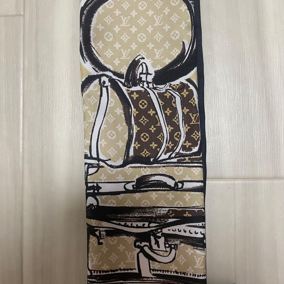 【新品】LOUIS VUITTON ルイヴィトン バンドートランク スカーフの写真4枚目