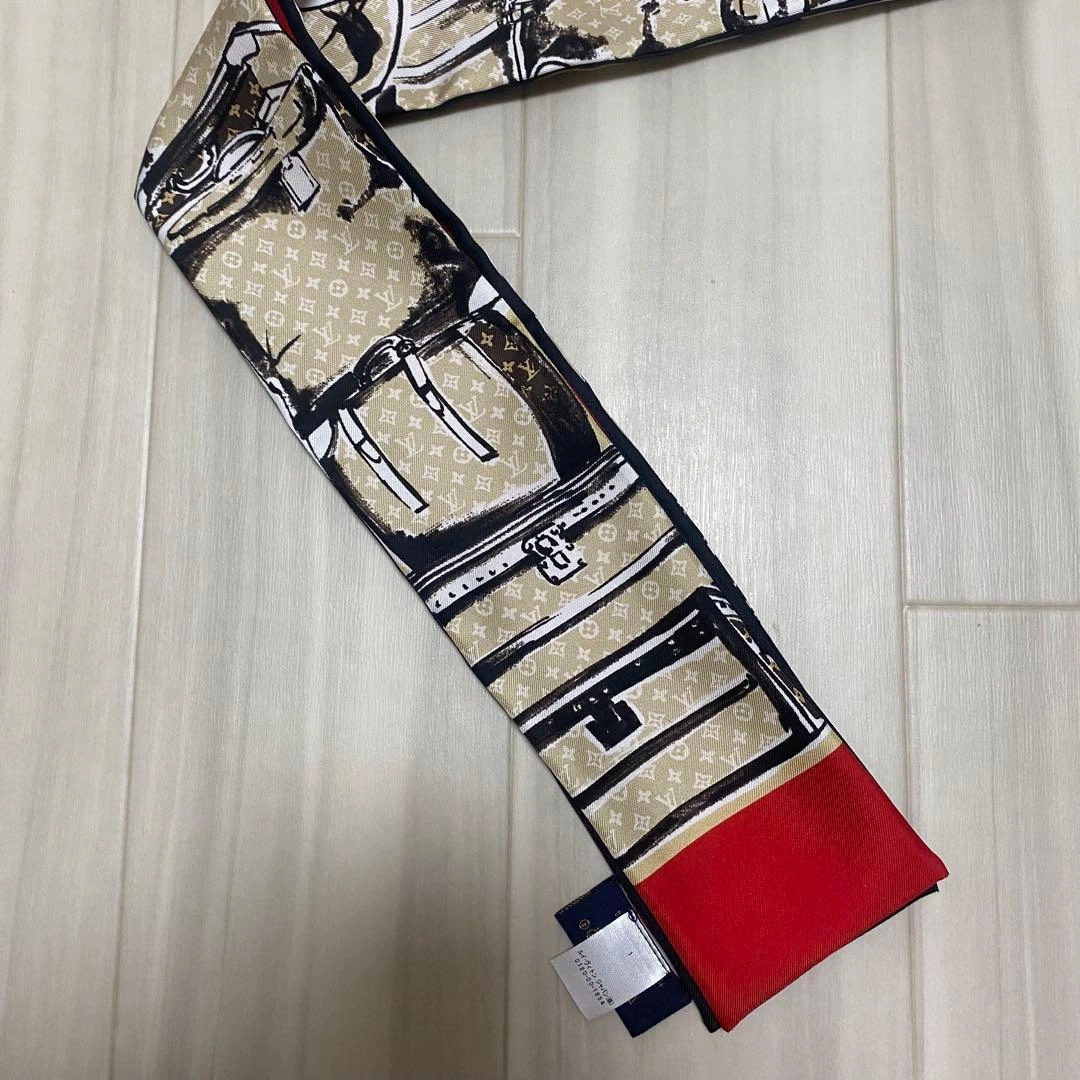 【新品】LOUIS VUITTON ルイヴィトン バンドートランク スカーフの写真7枚目