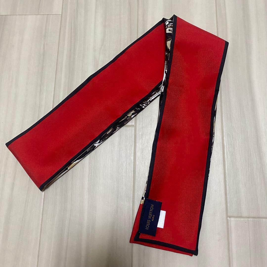 【新品】LOUIS VUITTON ルイヴィトン バンドートランク スカーフの写真9枚目