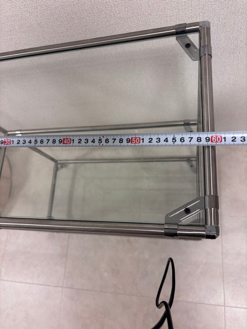 モジュールラック ガラス 韓国 インテリアの写真3枚目