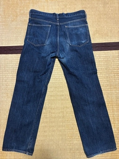 g.u. デニムパンツ インディゴ メンズ 32 ウエスト約88cm 股下約68cmの写真4枚目