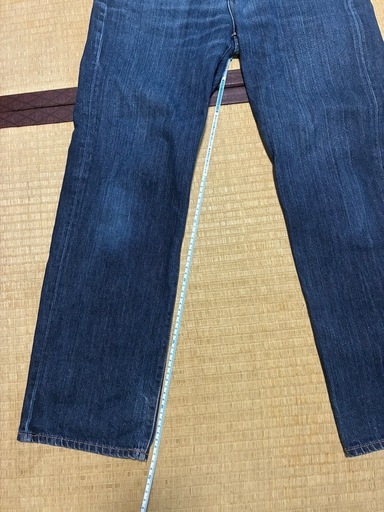 g.u. デニムパンツ インディゴ メンズ 32 ウエスト約88cm 股下約68cmの写真5枚目