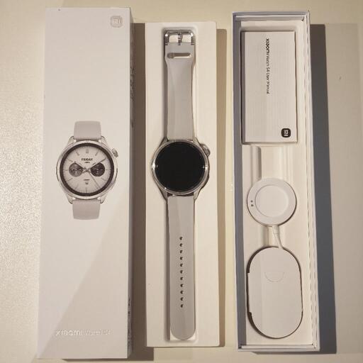 【試着のみ・超美品】Xiaomi Watch S4 Silver 本体 スマートウォッチ