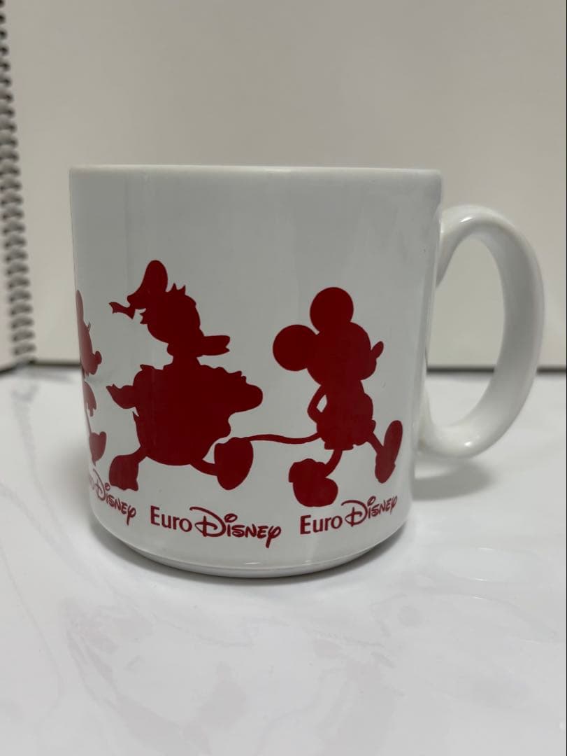 1993年購入　Euro Disney マグカップ キャラクターデザイン