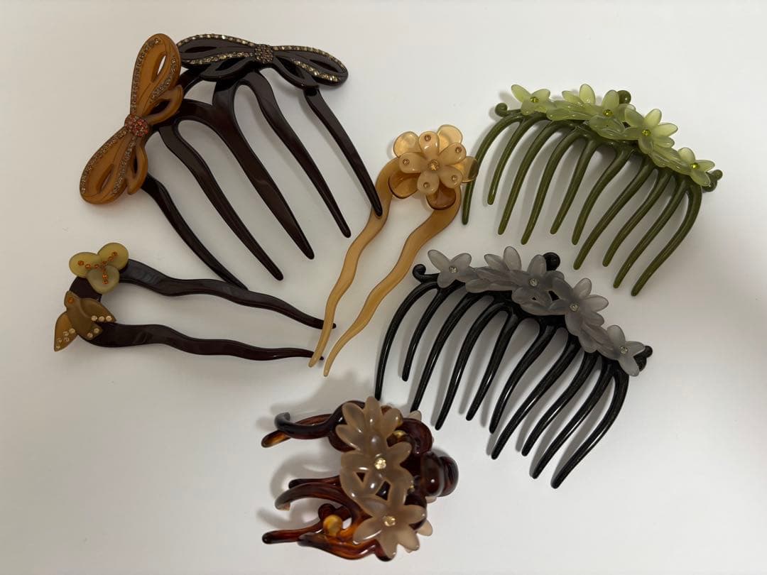 ALEXANDRE DE PARIS ヘアアクセサリー 6点セット