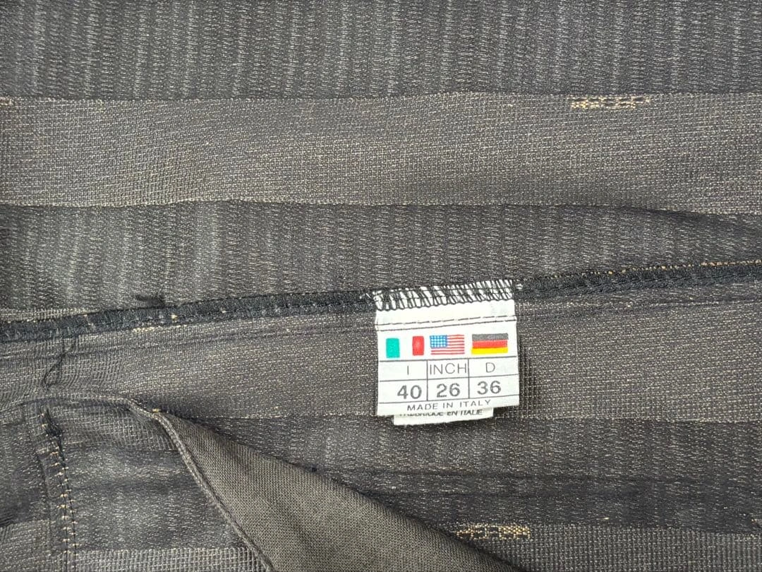 FENDI jeans ベスト ジレ ストライプの写真6枚目