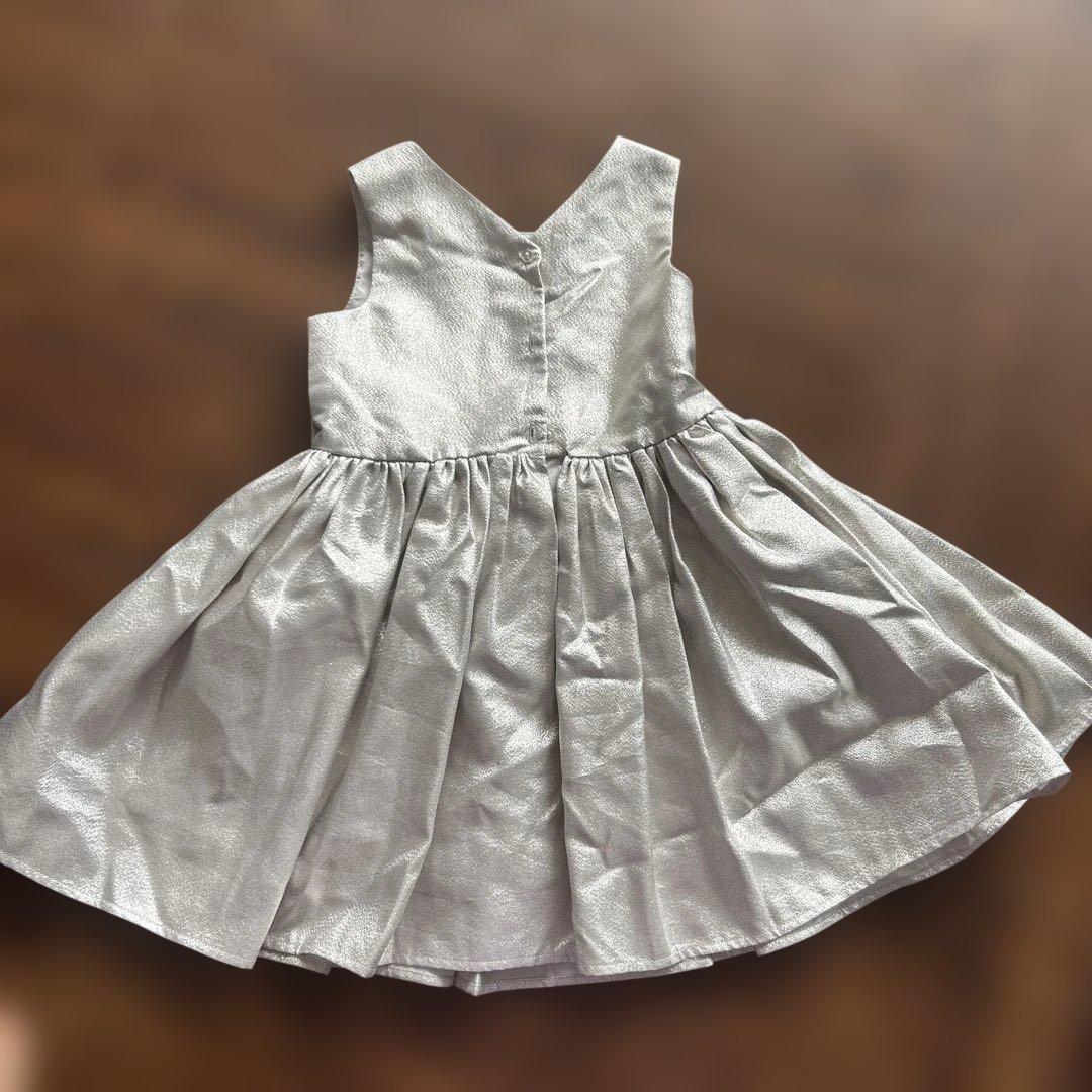 Ｈ＆Ｍ☆リボンドレス★ゴールドドレス♤ワンピースの写真2枚目