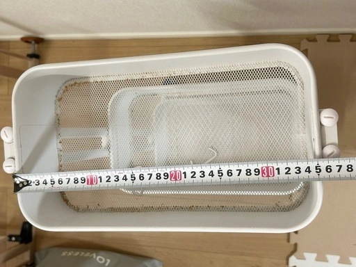 キャスター付きワゴン 3段 キッチンワゴンの写真2枚目