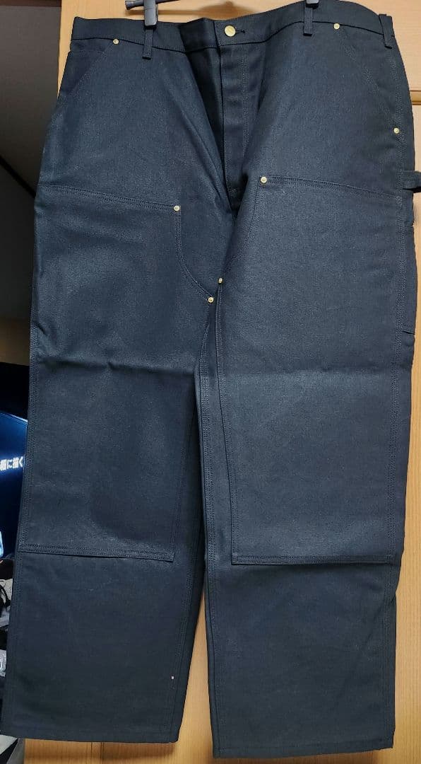 Carhartt B01 ダブルニー Work Pant 42x30 黒