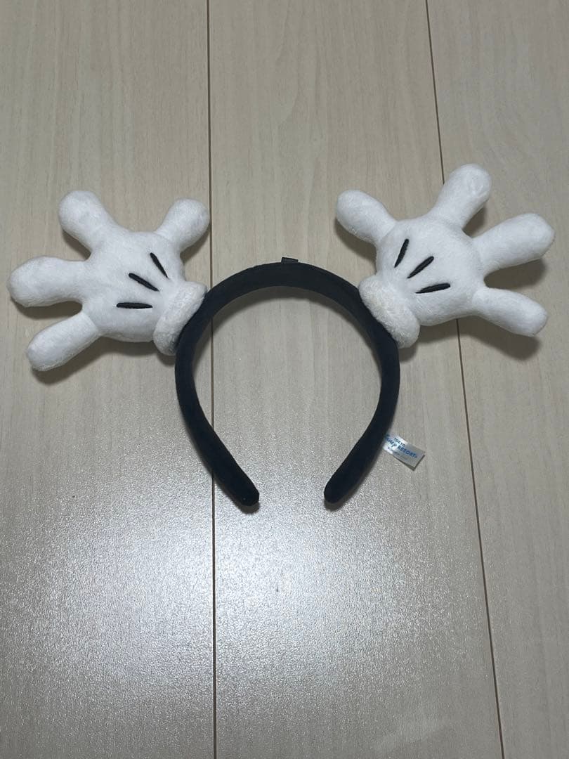 ミッキー手型カチューシャ